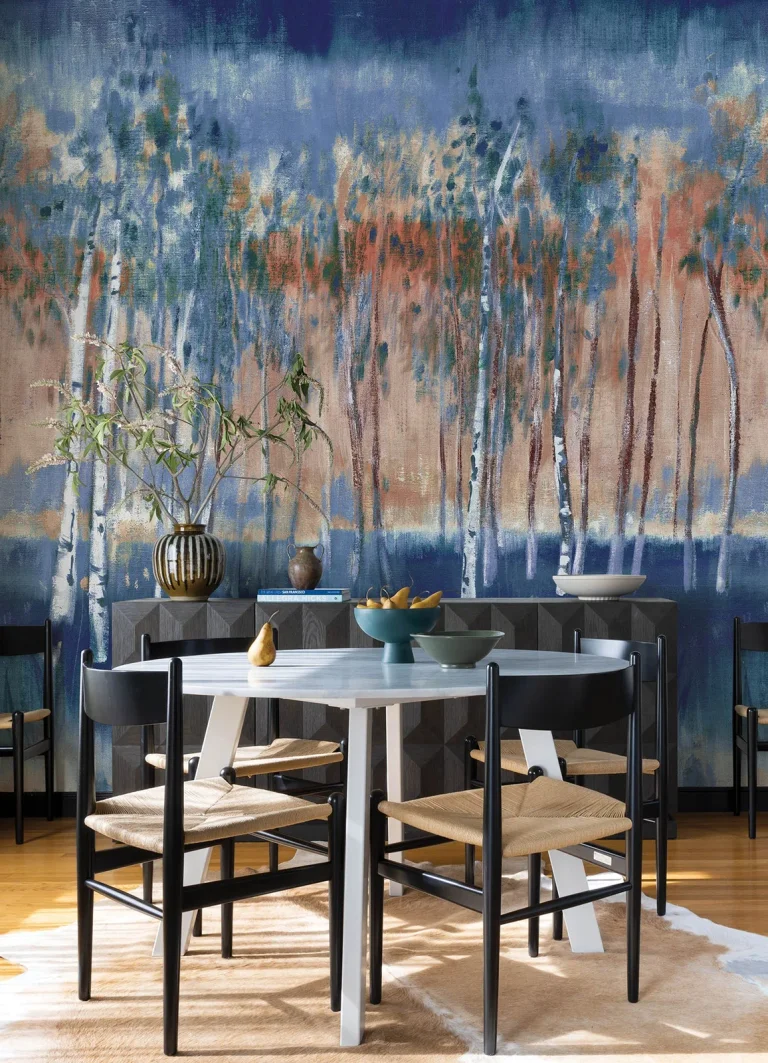 Primavera Wall Mural - Dark Blue — Ảnh 3