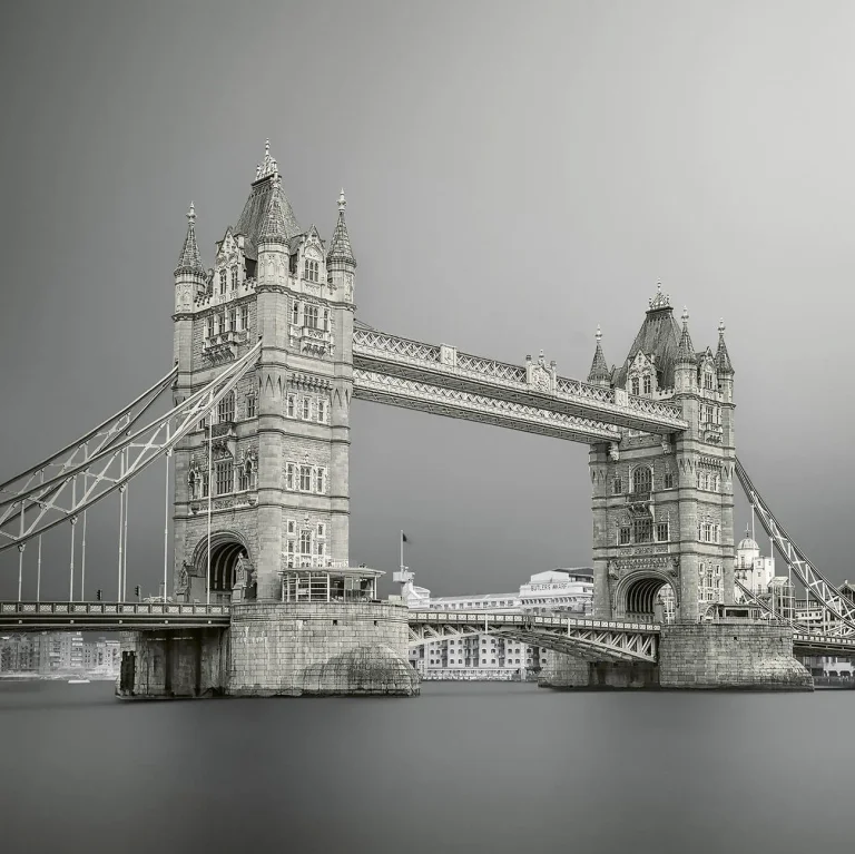 Tower Bridge London - Wall Mural 5145 - 4 Panel - 192cm x 260cm — Ảnh 4