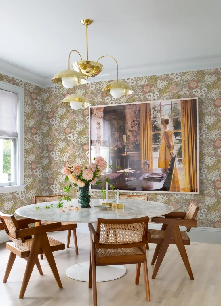 Karina Wildflower Garden Wallpaper - Neutral — Image 4