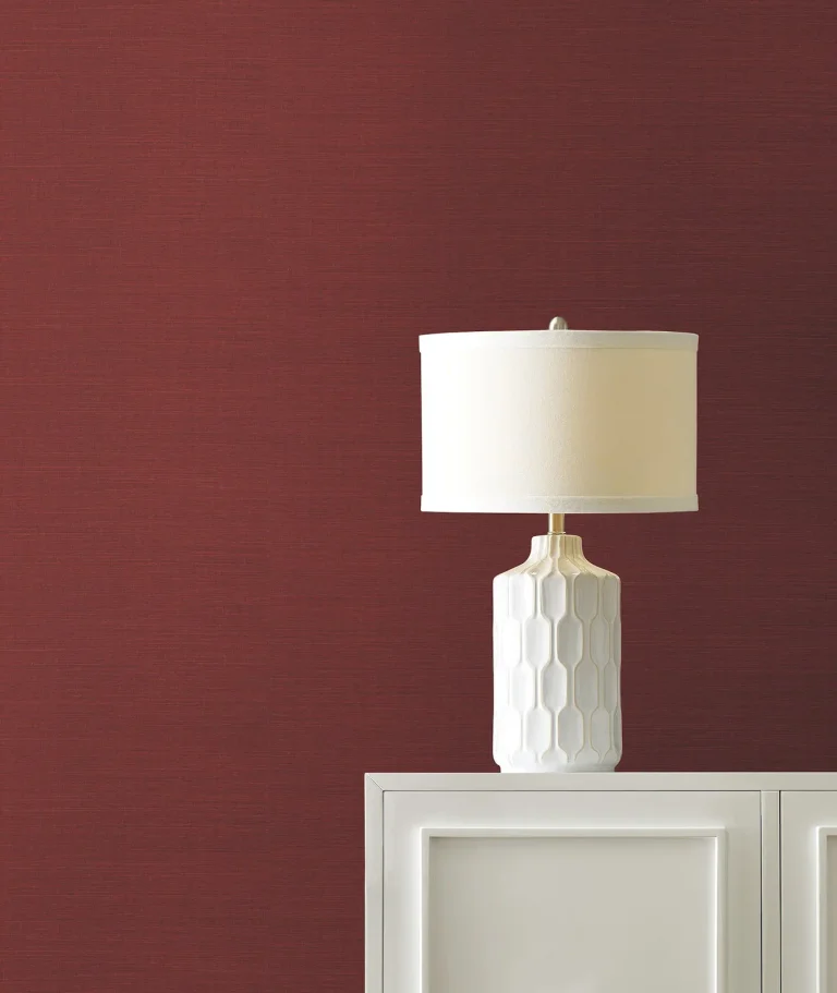 Ronald Redding Maguey Sisal Grasscloth Wallpaper - Currant — Ảnh 2