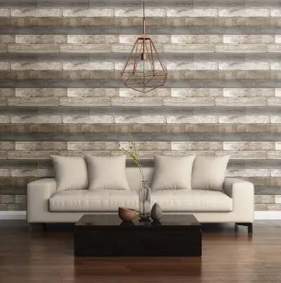 Weathered Plank Wallpaper - Weathered
