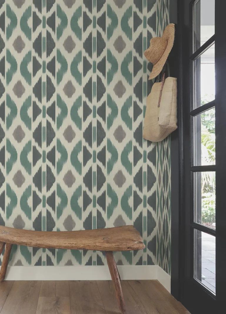Patan Wallpaper - Indigo — Ảnh 3