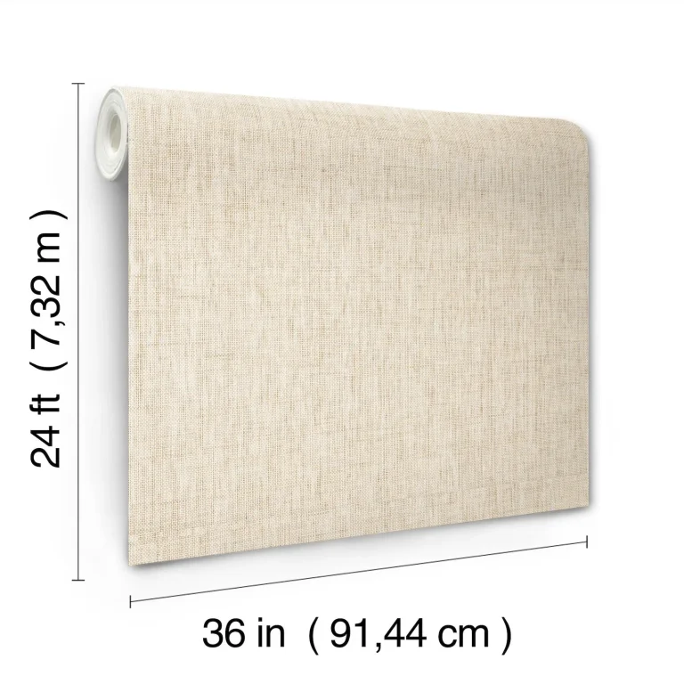 Ronald Redding Edo Paperweave Wallpaper - Natural
