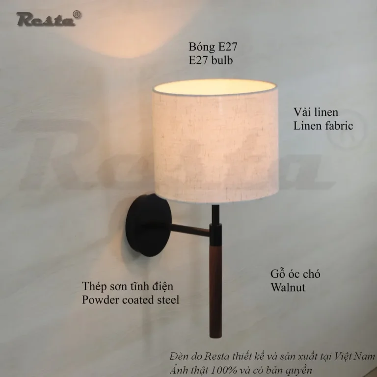 Đèn treo tường Resta 37 - Màu đỏ — Ảnh 3
