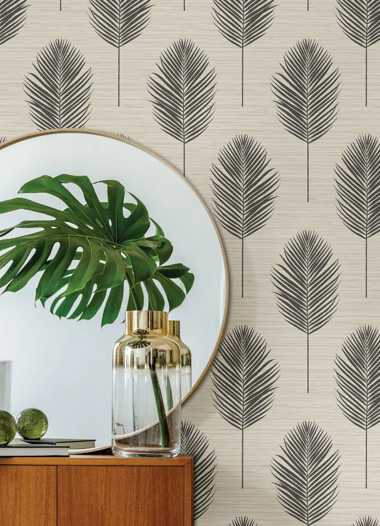 Bali Fern Wallpaper - Black — Ảnh 4