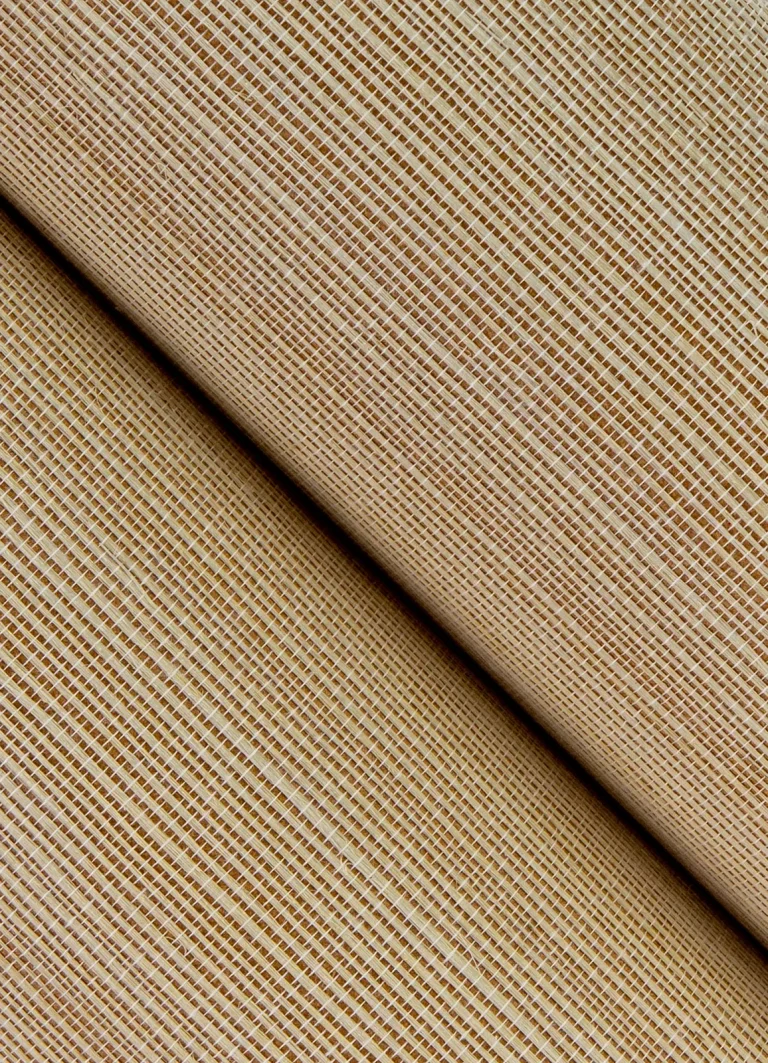 Weici Sisal Grasscloth Wallpaper - Beige — Image 3