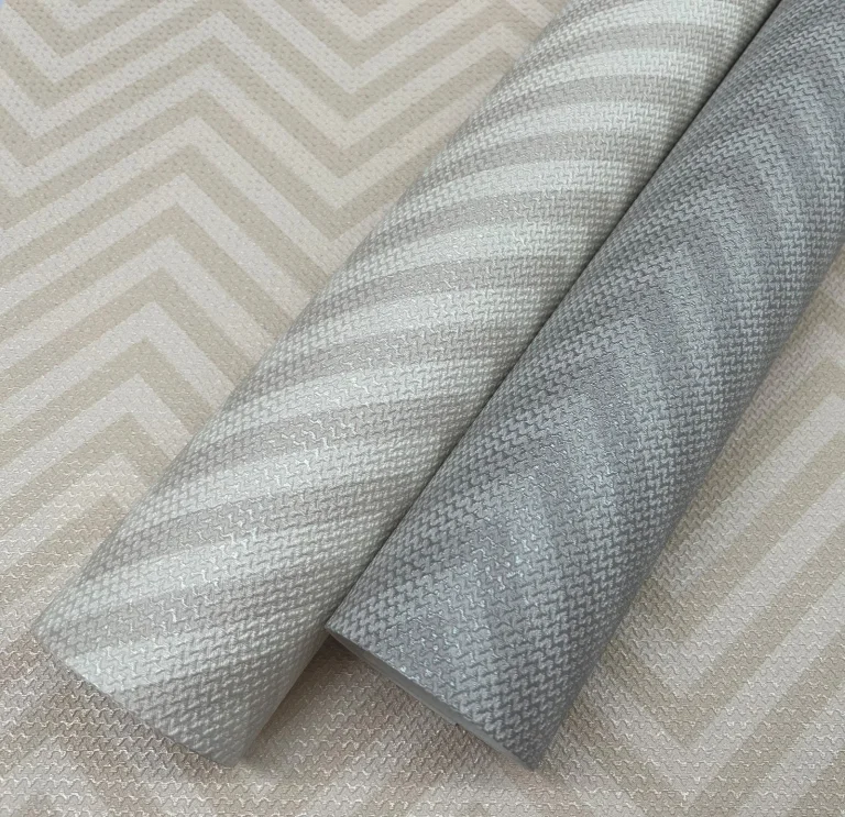 Macro Chevron Wallpaper - Beige — Ảnh 2