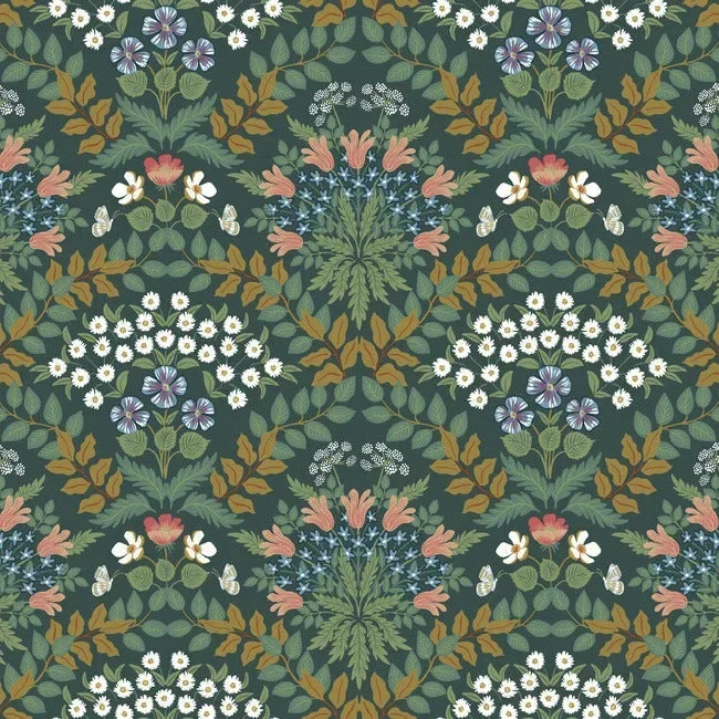 Rifle Paper Co. Bramble Wallpaper - Emerald — Ảnh 4