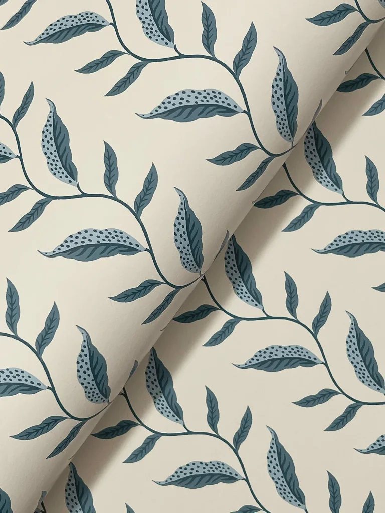 Rifle Paper Co. Seagrass Wallpaper - Slate & Linen — Ảnh 6