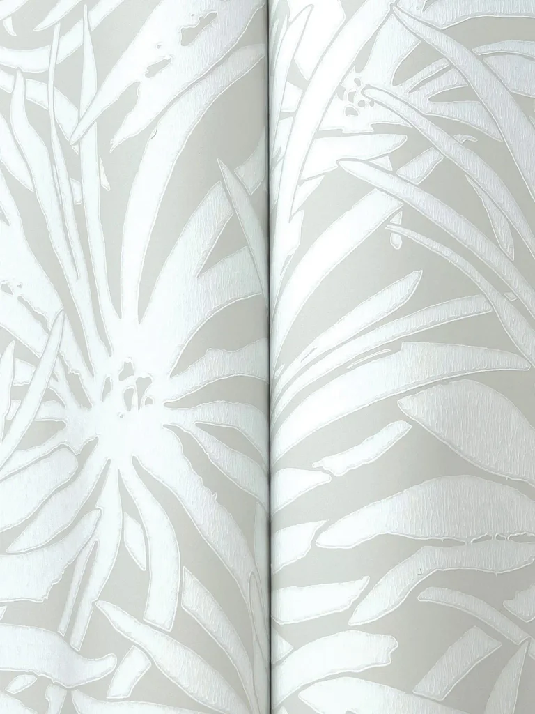 Floral Canopy Wallpaper - Grey — Ảnh 6