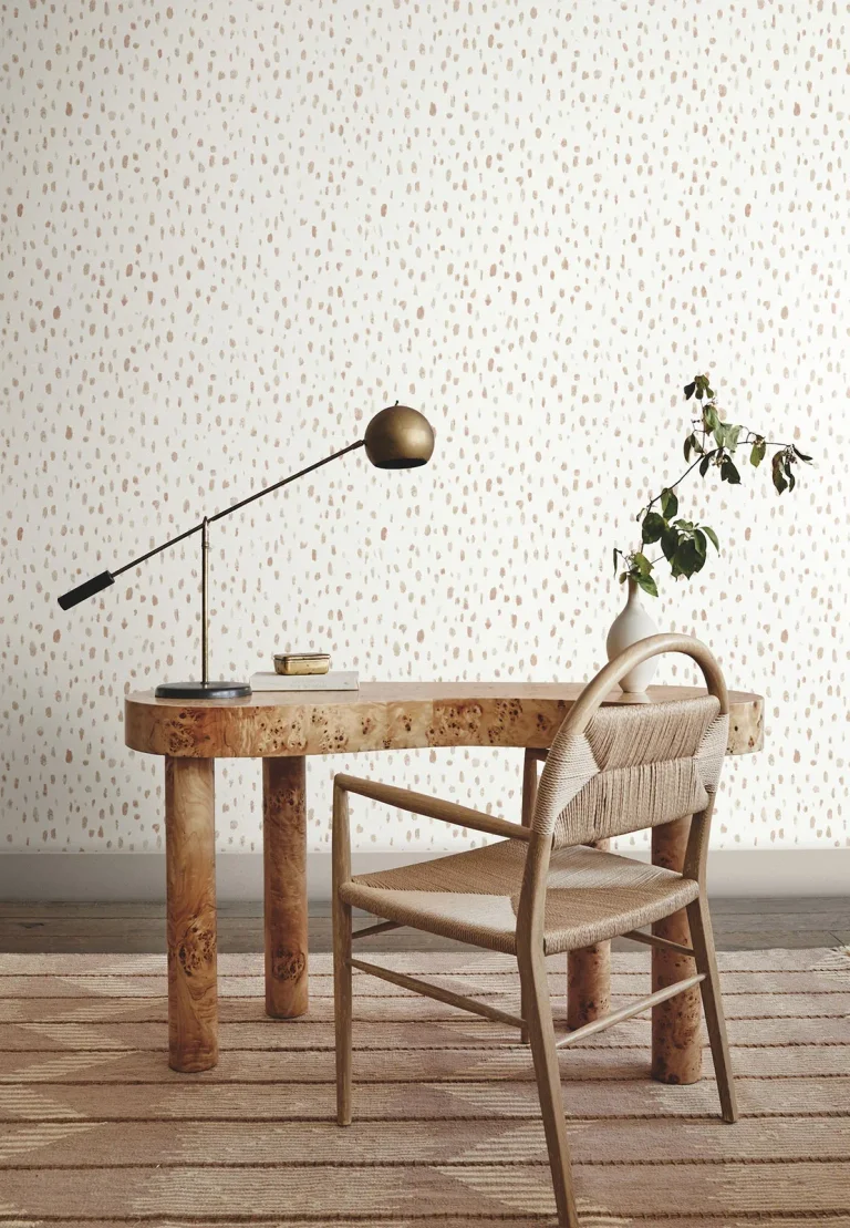 Tachette Wallpaper - Terracotta — Ảnh 4
