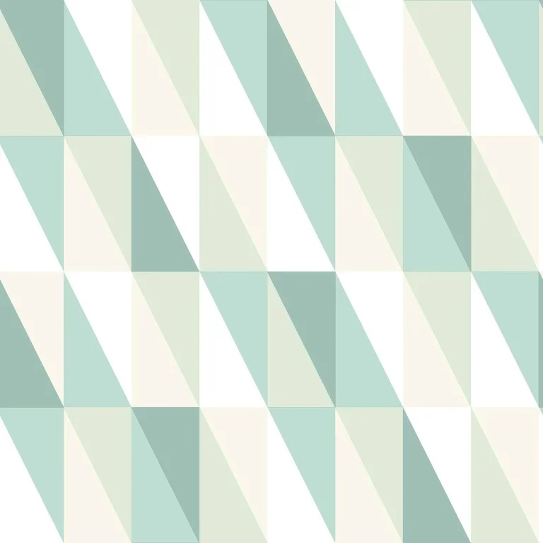 Chesapeake Inez Geometric Wallpaper - Teal — Image 4