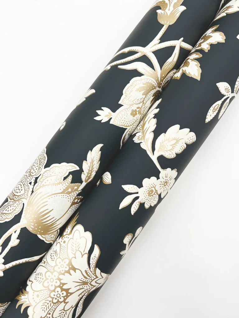 Sutton Wallpaper - Black — Image 8