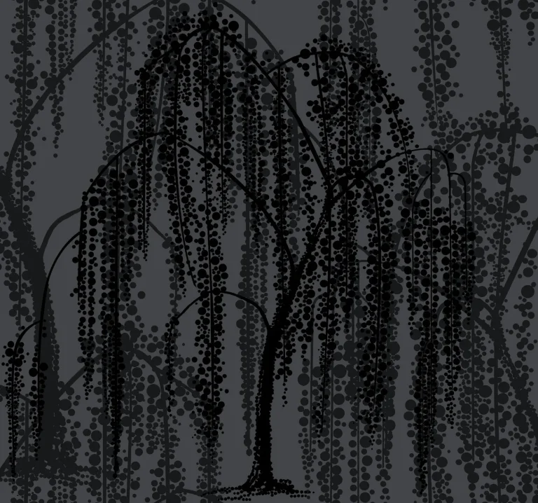 Candice Olson Willow Glow Wallpaper - Gunmetal — Ảnh 2