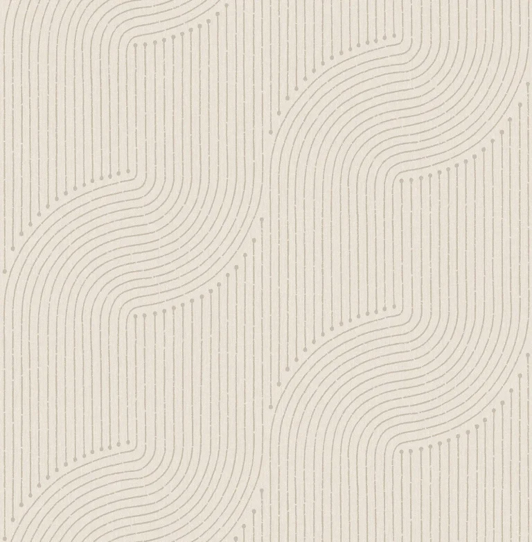 Braddock Rhythmic Flow Wallpaper - Dove — Ảnh 3