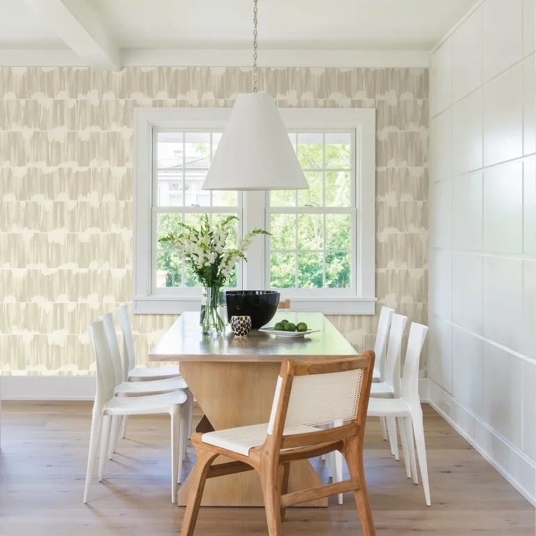 Serendipity Shibori Wallpaper - Beige — Ảnh 5
