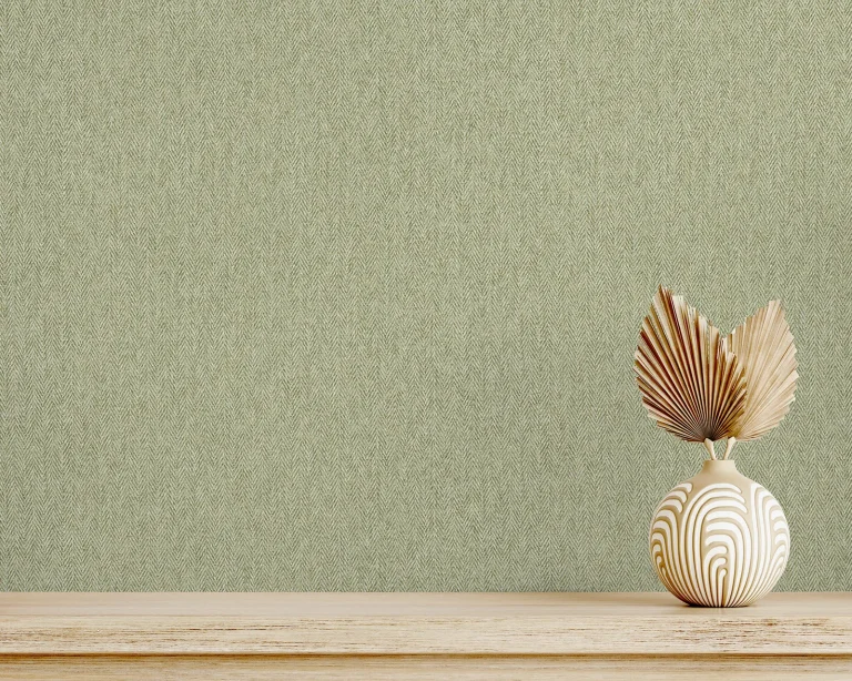 Theo Chevron Wallpaper - Light Green — Ảnh 5