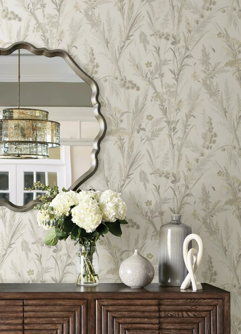 Chesapeake Hillaire Meadow Wallpaper - Wheat — Ảnh 3