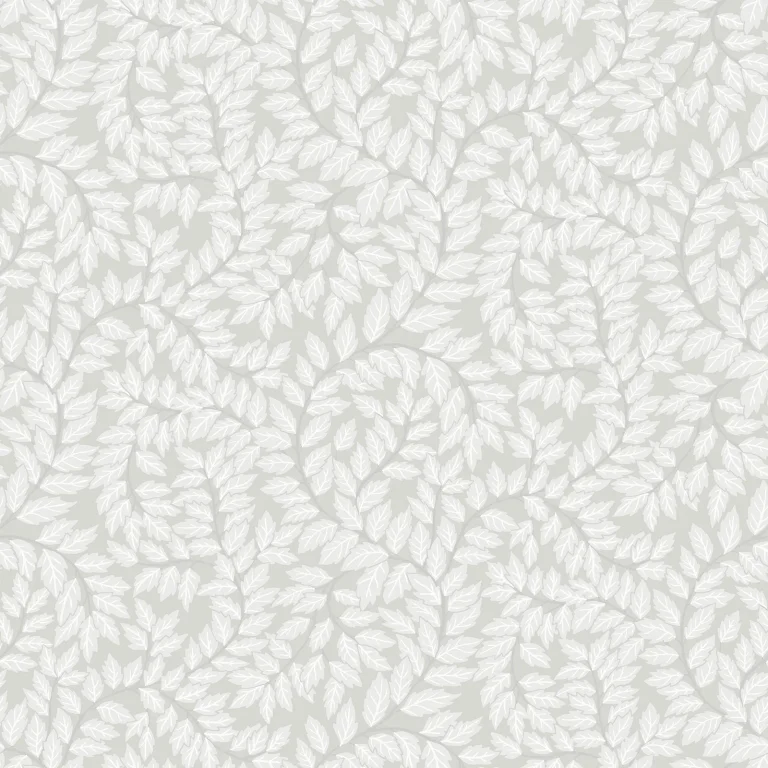 Lindlöv Leafy Vines Wallpaper - Grey — Ảnh 2