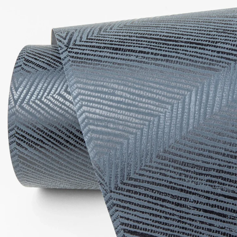 Aspen Chevron Wallpaper - Indigo — Ảnh 2