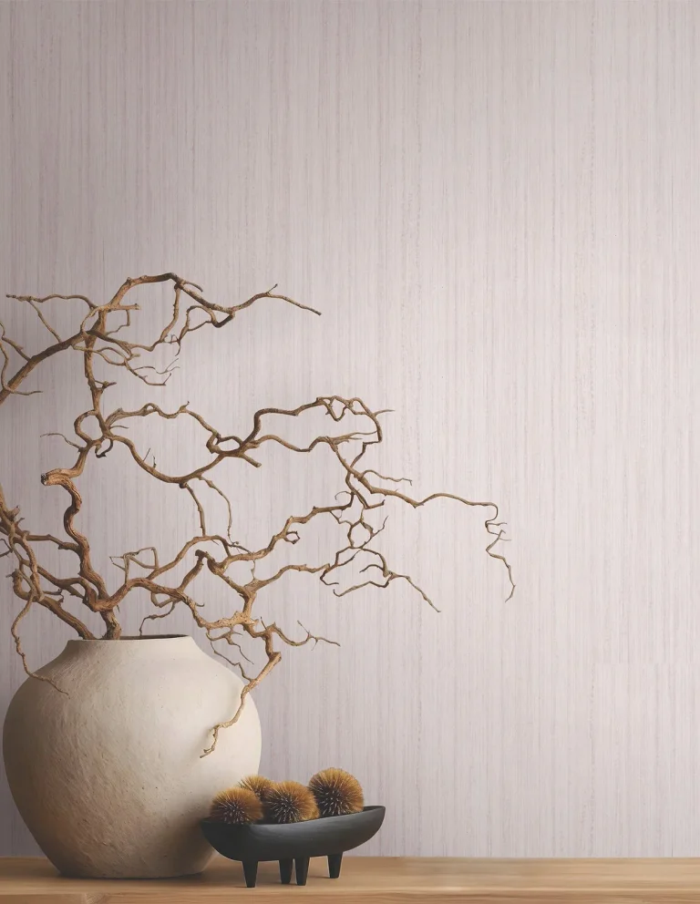 Indra Striated Wallpaper - Mauve — Ảnh 4