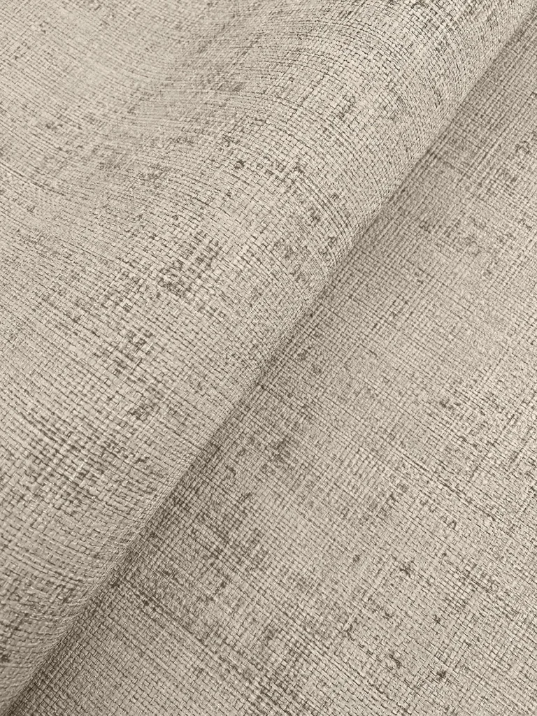 Alma Faux Weave Wallpaper - Grey — Ảnh 3