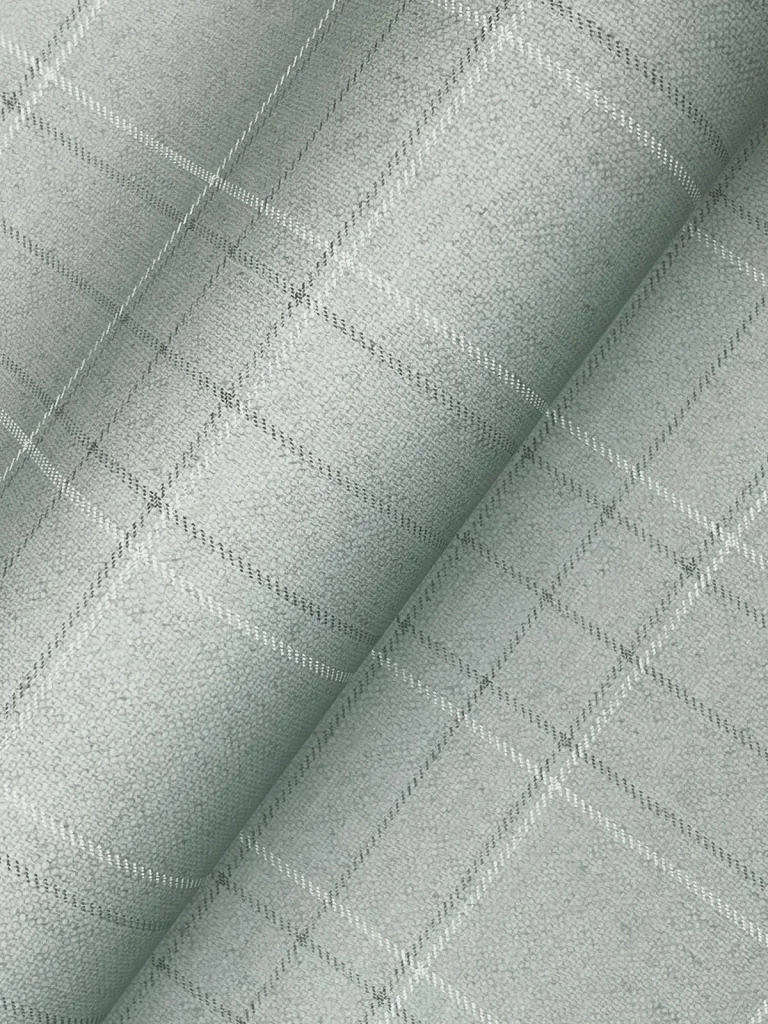 Chesapeake Fox Hollow Dashed Plaid Wallpaper - Turquoise — Ảnh 7