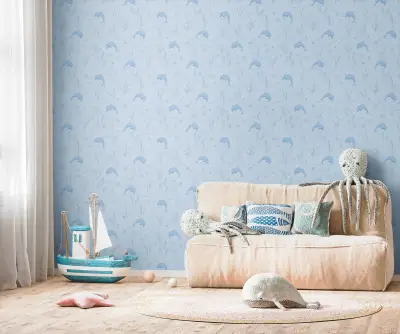 Lilly & Luis - Ocean Blue Wallpaper 771321