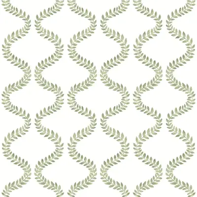Florentine Vine Trellis Peel and Stick Wallpaper - Green