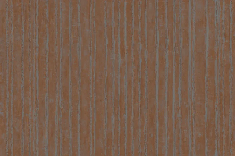 Precious Metal Corrugated Wallpaper - Copper — Image 5