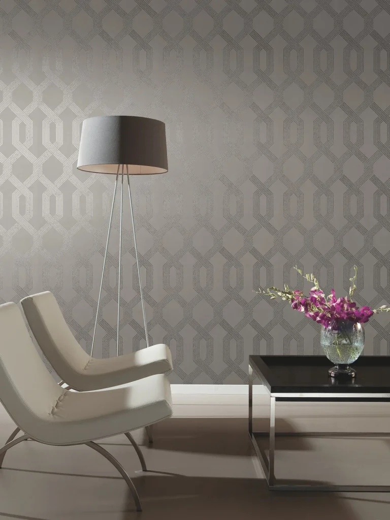 Viva Lounge Wallpaper - Grey/Silver — Ảnh 3