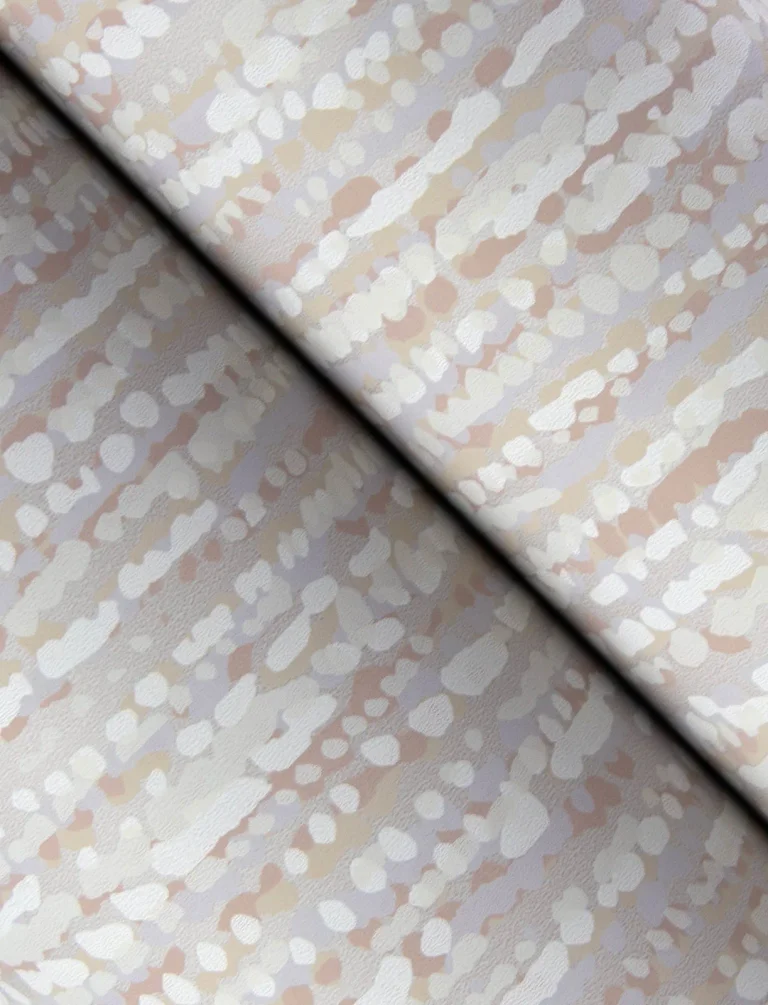 Corliss Beaded Strands Wallpaper - Blush — Image 4