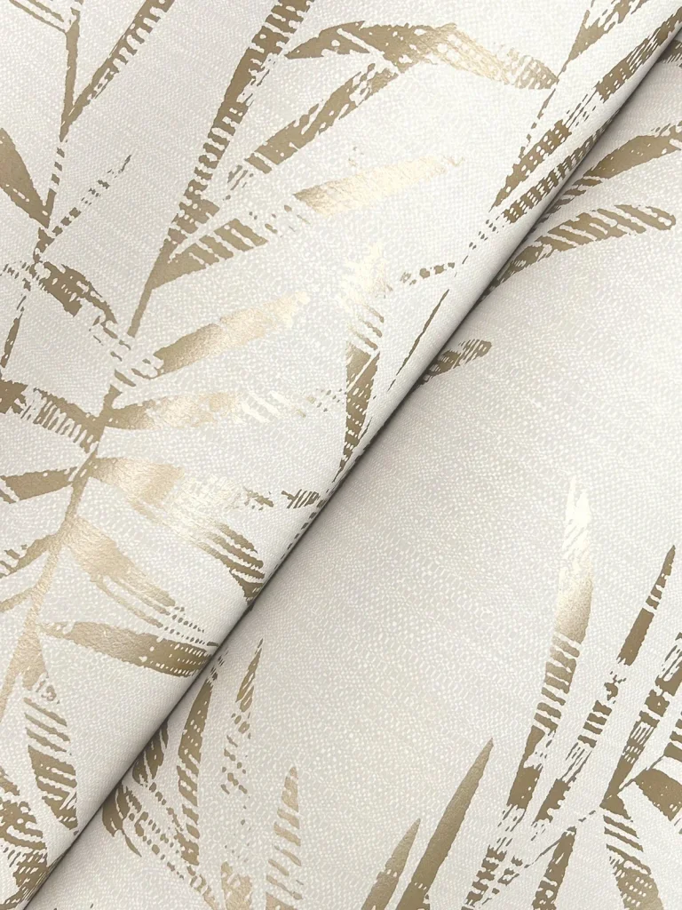 Allerton Bamboo Wallpaper - Alabaster — Image 2