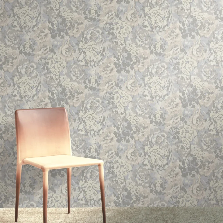 Flower Pot Wallpaper - Grey — Ảnh 2