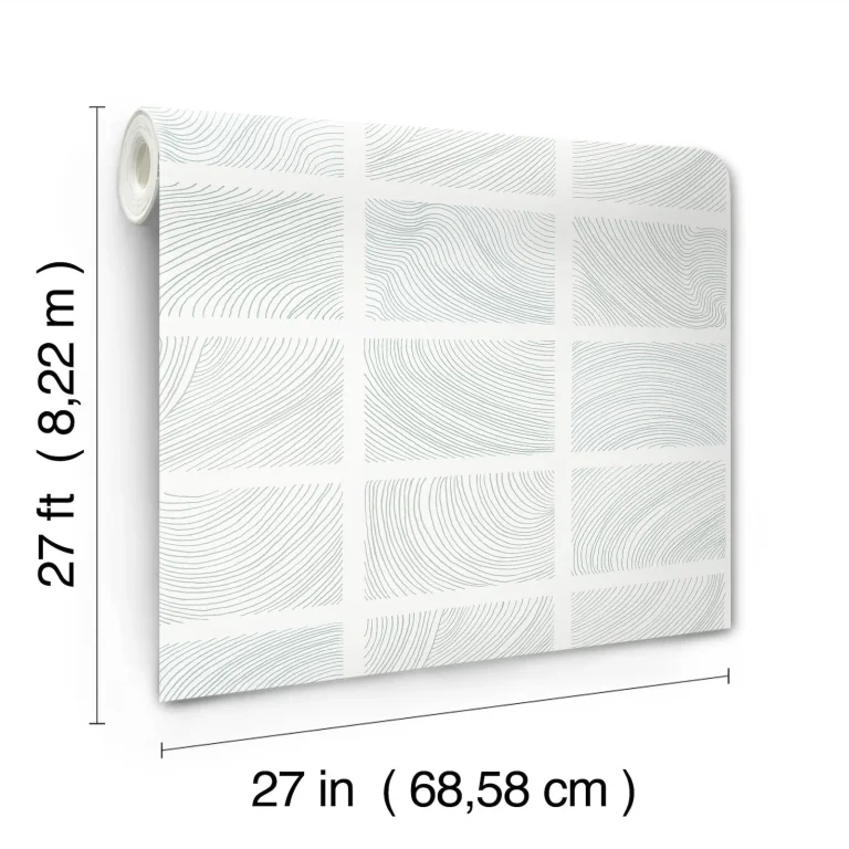 Bronson Topography Wallpaper - Sterling — Ảnh 3