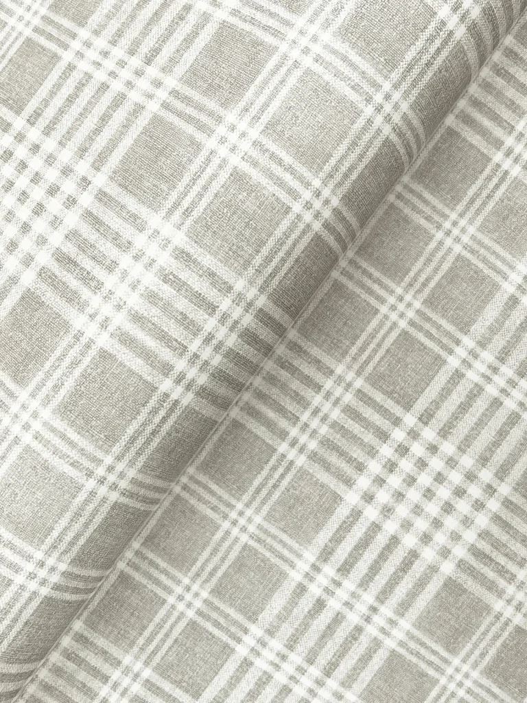 Chesapeake Perry Plaid Wallpaper - Grey — Image 6