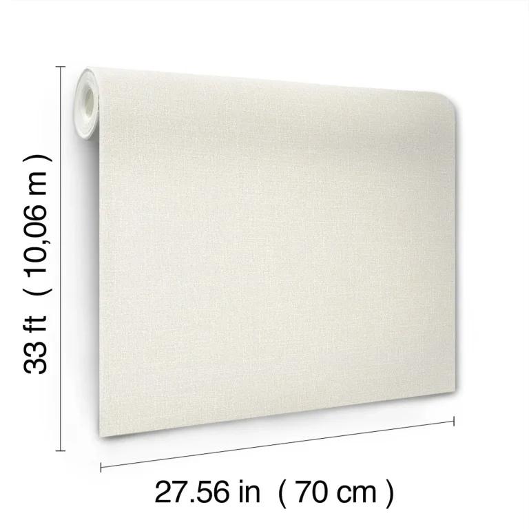 Highland Tweed Faux Fabric Wallpaper - Dove — Ảnh 3
