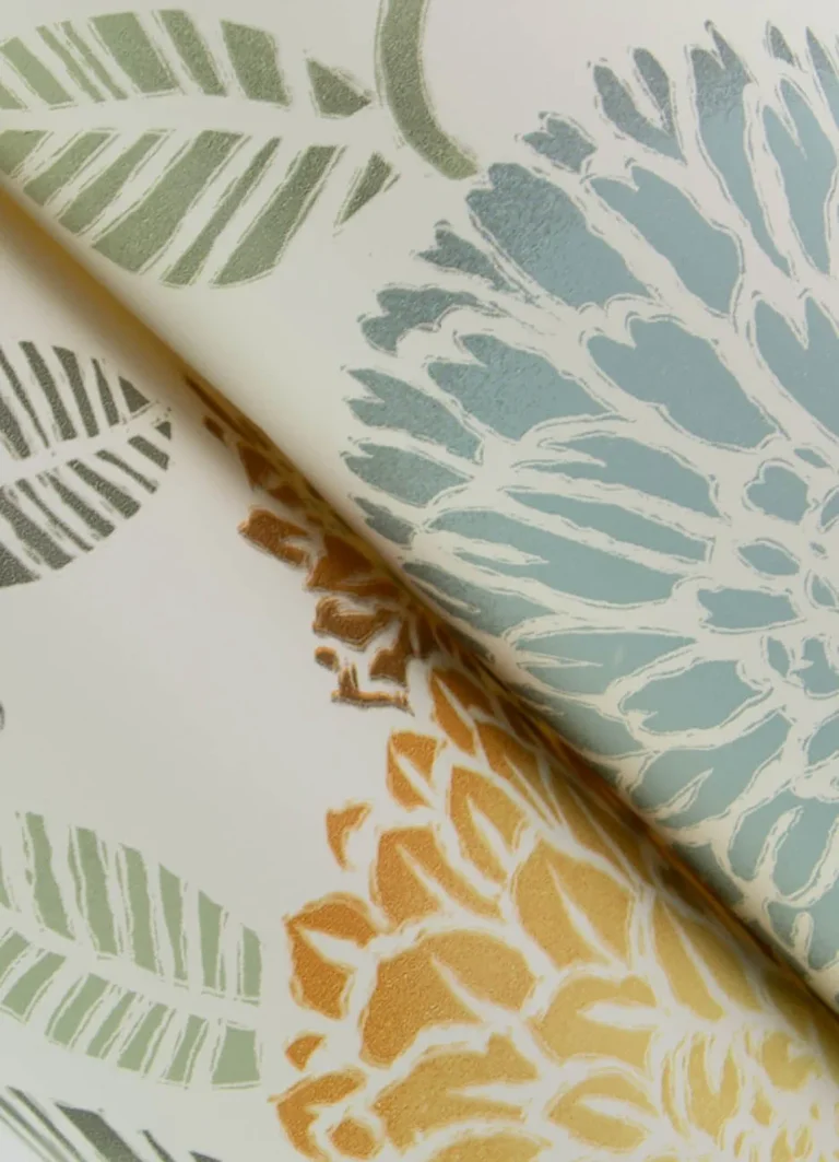 Chesapeake Zalipie Floral Trail Wallpaper - Apricot — Ảnh 4