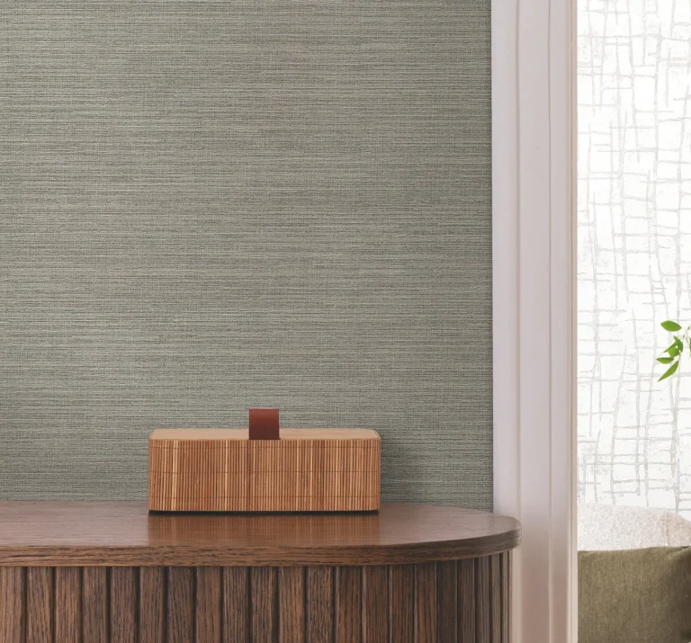 Rhett Striated Wallpaper - Green — Ảnh 3