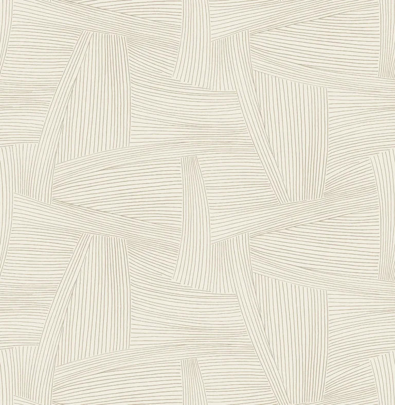 Reid Woven Geometric Wallpaper - Brown — Ảnh 5