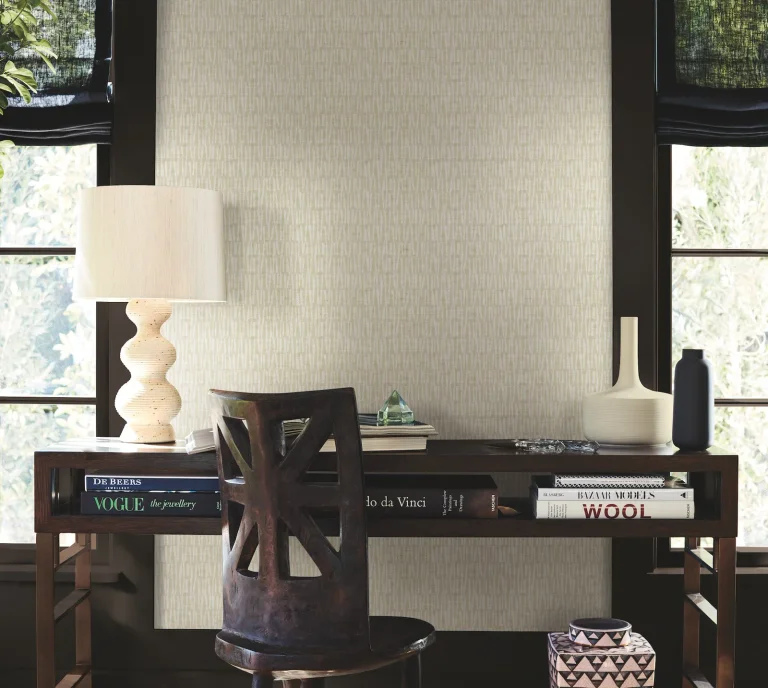Thatched Wallpaper - Taupe — Ảnh 3