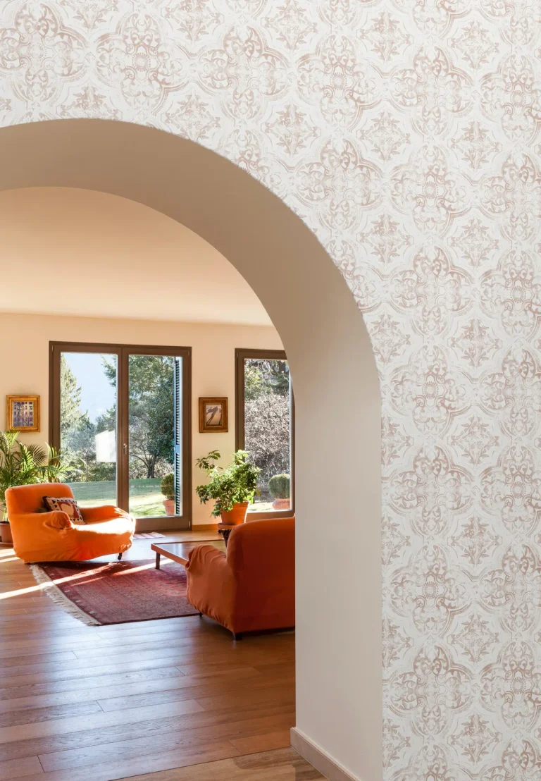 quartet-wallpaper - Neutral/Terracotta — Image 4