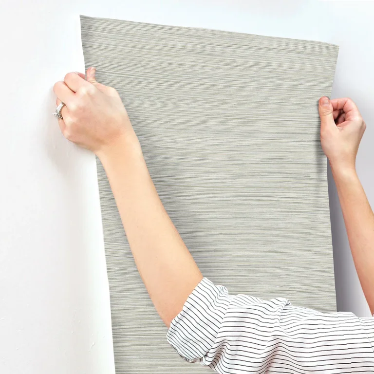 Candice Olson Stacked Bamboo Wallpaper - Off-White — Image 3