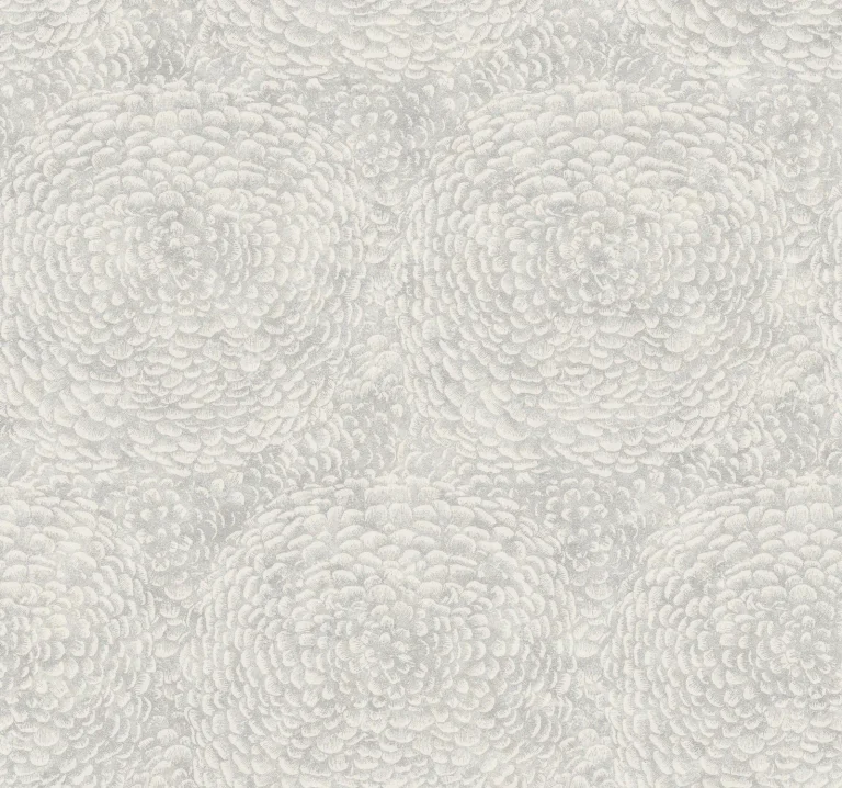 Floret Wallpaper - Grey — Ảnh 3