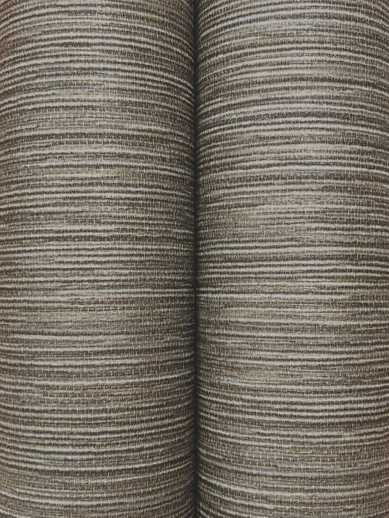 Oasis Faux Grasscloth Wallpaper - Charcoal — Ảnh 5