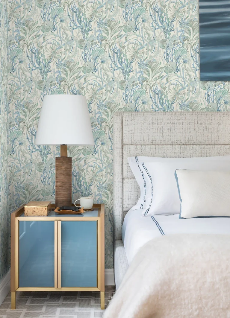 Chesapeake Kelp Garden Tropical Reef Wallpaper - Light Blue — Ảnh 2