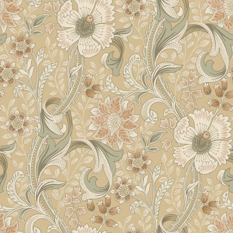 Chesapeake Liora Floral Trail Wallpaper - Butter — Ảnh 5