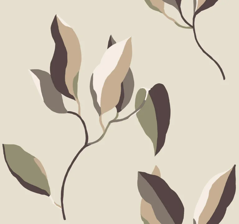 Brushwork Branches Wallpaper - Violet — Image 3