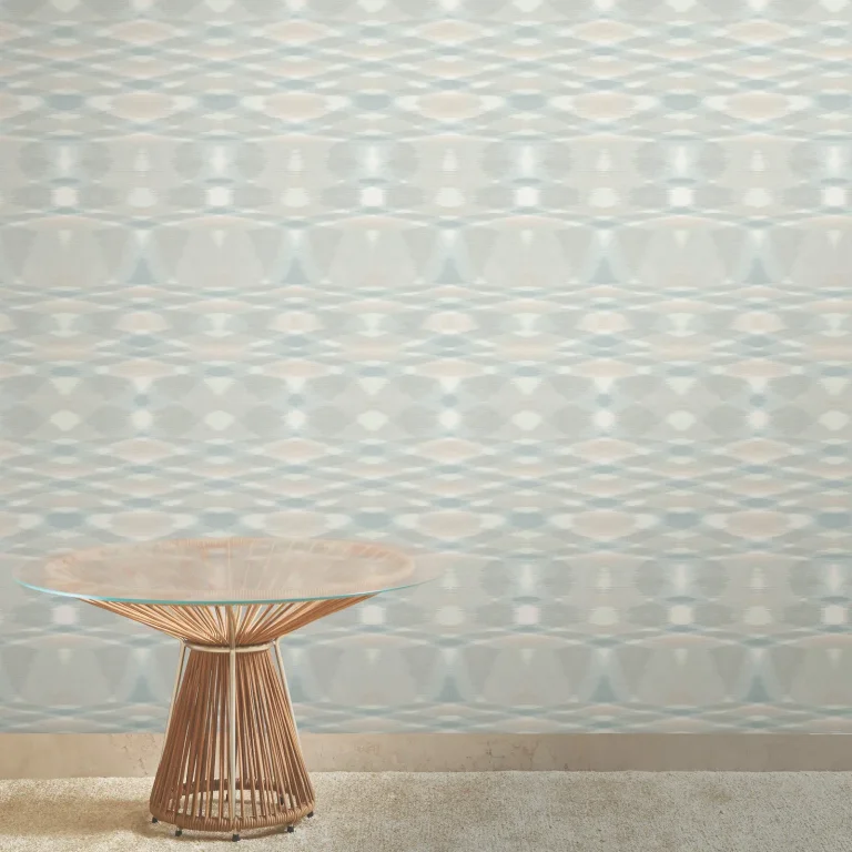 Sunrise Flame Wallpaper - Light Blue — Ảnh 2