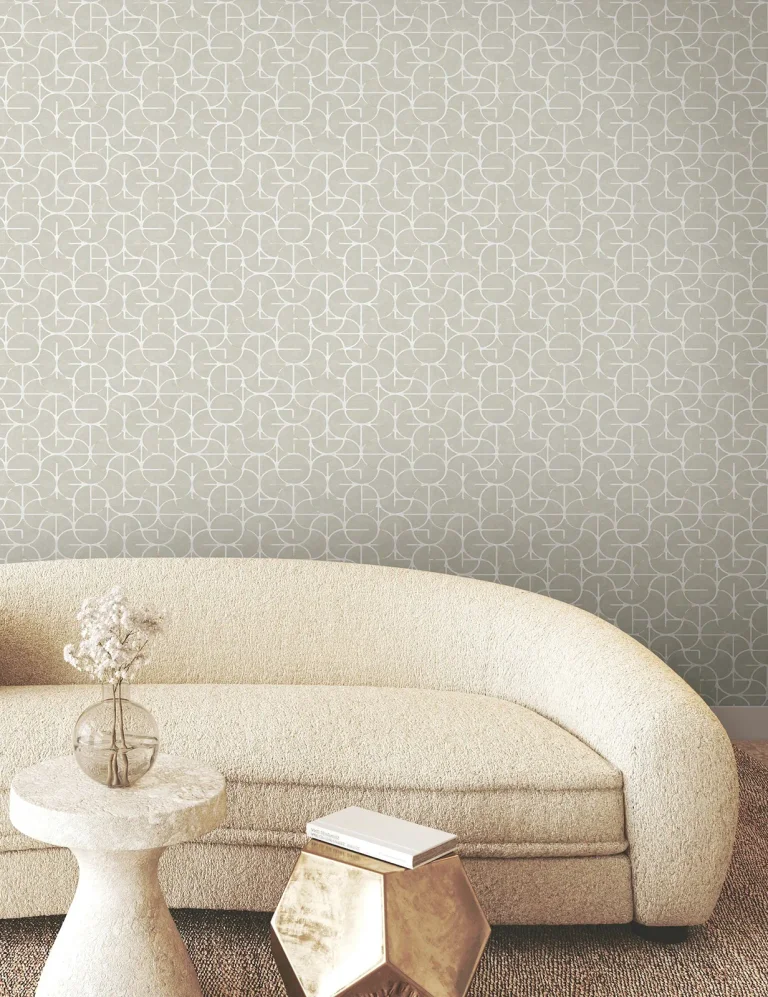Looking Glass Wallpaper - Grey — Image 7